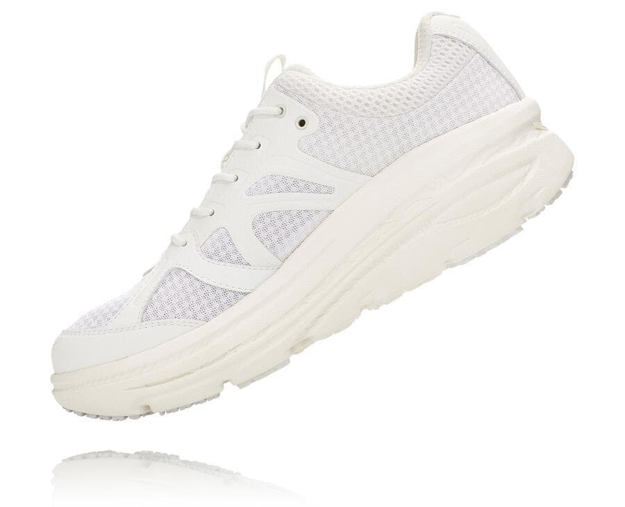 Hoka One One Running Shoes Womens White - x EG Bondi B - 70324BJNT